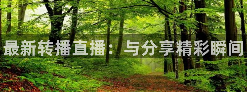 最新转播直播：与分享精彩瞬间