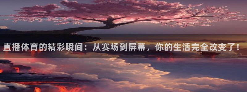 直播体育的精彩瞬间：从赛场到屏幕，你的生活完全改变了！