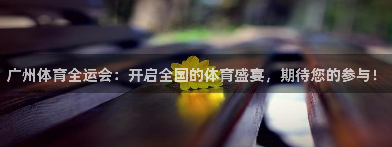 广州体育全运会：开启全国的体育盛宴，期待您的参与！